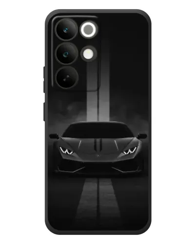 Чохол для Realme C85 Pro з картинкою «Lamborghini симетрія доріг»