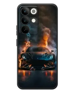 Чохол для Realme C85 Pro з картинкою «Lamborghini димна естетика»