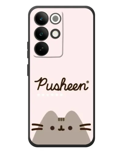 Чохол для Realme C85 Pro з картинкою «Pusheen логотип»