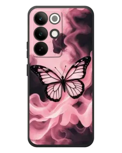 Чехол для Realme C85 Pro с картинкой «Бабочка в дыму»