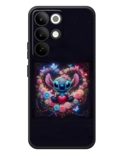Чохол для Realme C85 Pro з картинкою «Stitch у квітах»