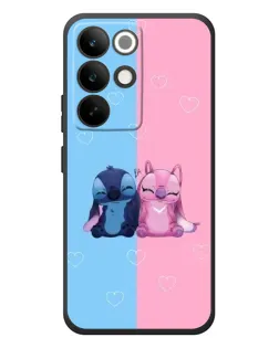 Чохол для Realme C85 Pro з картинкою «Stitch та Angel Love»