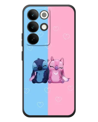 Чохол для Realme C85 Pro з картинкою «Stitch та Angel Love»