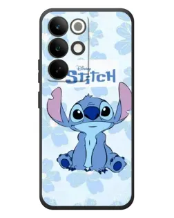 Чохол для Realme C85 Pro з картинкою «Stitch серед квітів»
