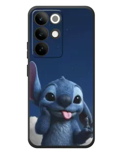 Чехол для Realme C85 Pro с картинкой «Стич в облаках»