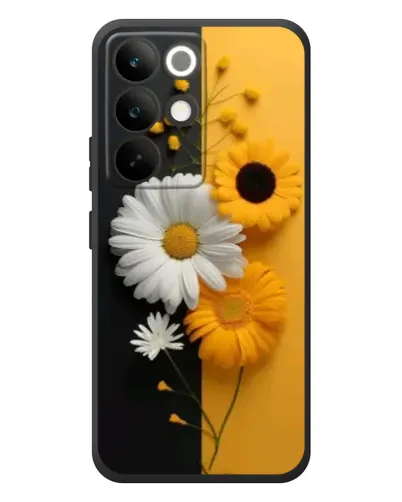 Чохол для Realme C85 Pro з картинкою «Соняшник та ромашка»