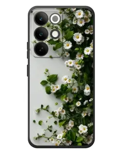 Чохол для Realme C85 Pro з картинкою «Гілка дрібних білих квітів»