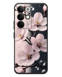 Чохол для Realme C85 Pro з картинкою «Ніжня сакура та краплі»