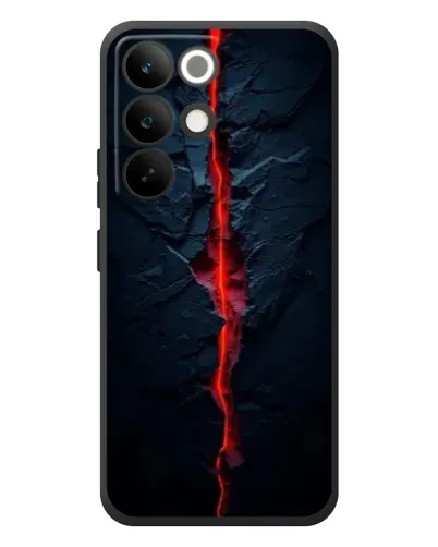 Чохол для Realme C85 Pro з картинкою «Червона лавова тріщина»