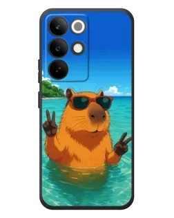 Чохол для Realme C85 Pro з картинкою «Морська капібара»