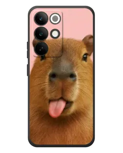 Чохол для Realme C85 Pro з картинкою «Капібара з язиком»
