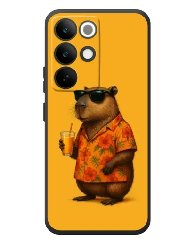 Чохол для Realme C85 Pro з картинкою «Капібара на відпочинку»