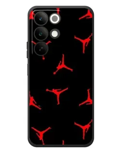Чохол для Realme C85 з картинкою «Jordan Red Pattern» Чохол для Realme C85 з картинкою «Jordan Red Pattern»