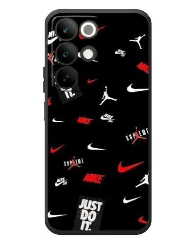 Чехол для Realme C85 с картинкой «Nike Mix Pattern» Чехол для Realme C85 с картинкой «Nike Mix Pattern»