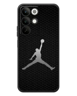 Чехол для Realme C85 с картинкой «Jordan Dark Carbon»