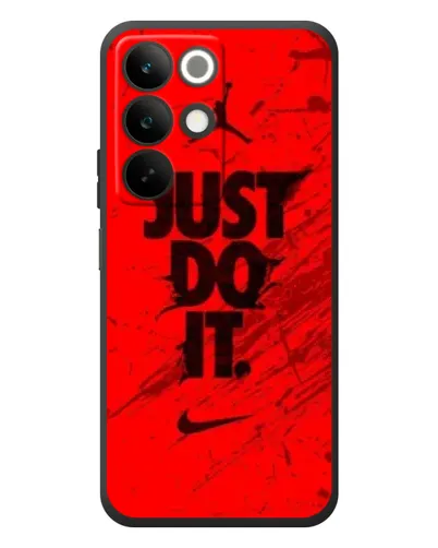 Чехол для Realme C85 с картинкой «Nike Just Do It» Чехол для Realme C85 с картинкой «Nike Just Do It»