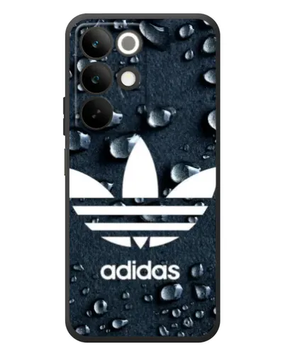 Чехол для Realme C85 с картинкой «Adidas Trefoil Blue» Чехол для Realme C85 с картинкой «Adidas Trefoil Blue»