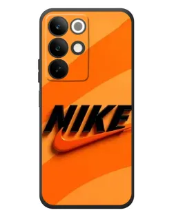 Чохол для Realme C85 з картинкою «Помаранчевий драйв Nike» Чохол для Realme C85 з картинкою «Помаранчевий драйв Nike»