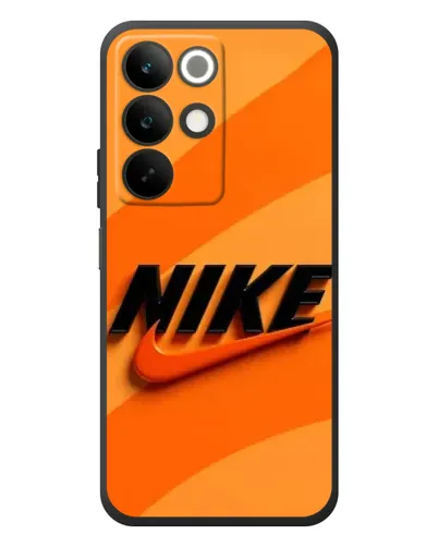 Чохол для Realme C85 з картинкою «Помаранчевий драйв Nike» Чохол для Realme C85 з картинкою «Помаранчевий драйв Nike»