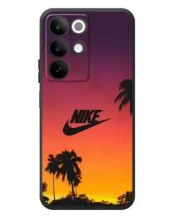 Чохол для Realme C85 з картинкою «Nike на заході сонця»