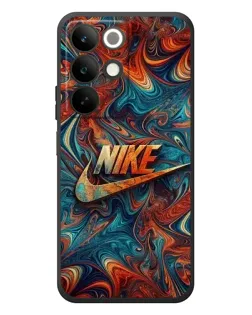 Чохол для Realme C85 з картинкою «Nike в абстракції»