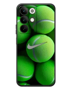 Чохол для Realme C85 з картинкою «Тенісні м'ячі Найк»