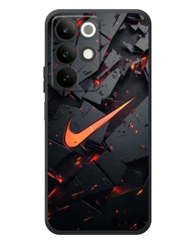 Чохол для Realme C85 з картинкою «Nike — ефект розломів» Чохол для Realme C85 з картинкою «Nike — ефект розломів»