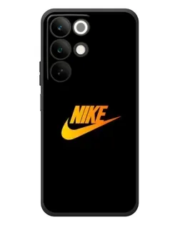 Чохол для Realme C85 з картинкою «Золотий логотип Nike»