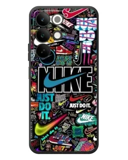 Чохол для Realme C85 з картинкою «Яскравий колаж Nike»