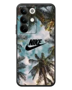 Чохол для Realme C85 з картинкою «Тропічний принт Nike»