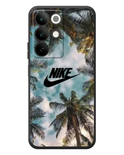 Чохол для Realme C85 з картинкою «Тропічний принт Nike» Чохол для Realme C85 з картинкою «Тропічний принт Nike»