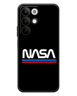 Чохол для Realme C85 з картинкою «NASA — класика Red Blue» Чохол для Realme C85 з картинкою «NASA — класика Red Blue»