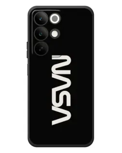 Чехол для Realme C85 с картинкой «NASA — вертикальный логотип»