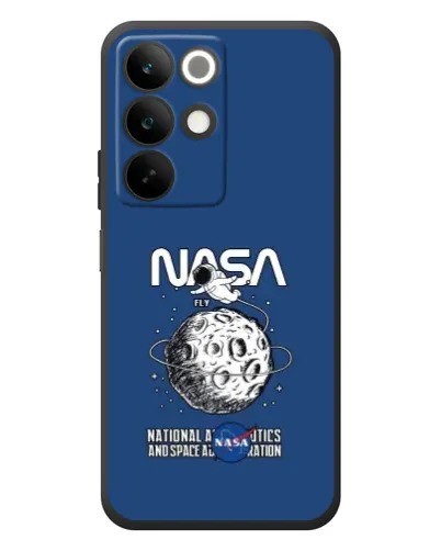 Чехол для Realme C85 с картинкой «NASA — лунная миссия» Чехол для Realme C85 с картинкой «NASA — лунная миссия»