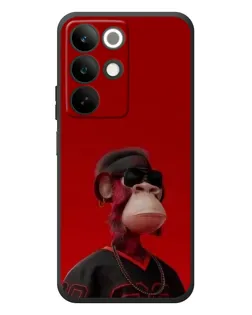 Чохол для Realme C85 з картинкою «Bored Ape в червоному» Чохол для Realme C85 з картинкою «Bored Ape в червоному»