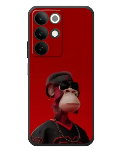 Чохол для Realme C85 з картинкою «Bored Ape в червоному» Чохол для Realme C85 з картинкою «Bored Ape в червоному»