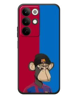 Чохол для Realme C85 з картинкою «Bored Ape — фанат Барси»