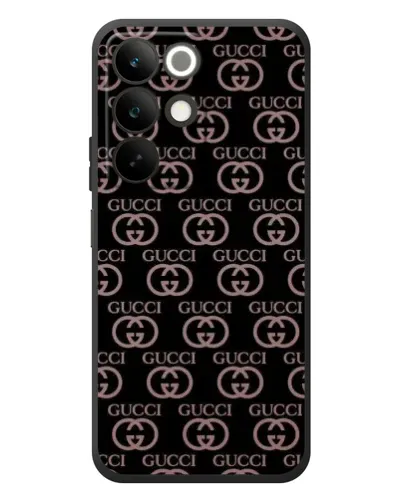 Чехол для Realme C85 с картинкой «Классическая монограмма Gucci»