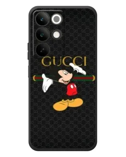 Чехол для Realme C85 с картинкой «Микки Маус Gucci»