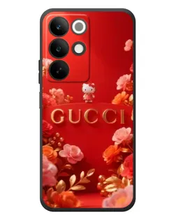 Чехол для Realme C85 с картинкой «Gucci — золотой сад»