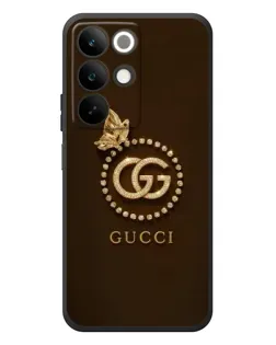 Чехол для Realme C85 с картинкой «Gucci — золотая бабочка»