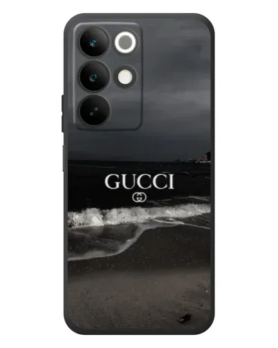 Чехол для Realme C85 с картинкой «Gucci — морской прибой»
