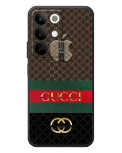 Чехол для Realme C85 с картинкой «Gucci — брендированный десерт»