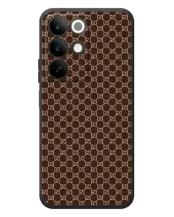 Чохол для Realme C85 з картинкою «Gucci — шоколадна сітка»