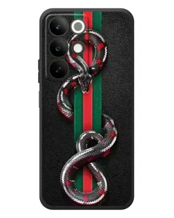 Чохол для Realme C85 з картинкою «Gucci — змія на смузі»