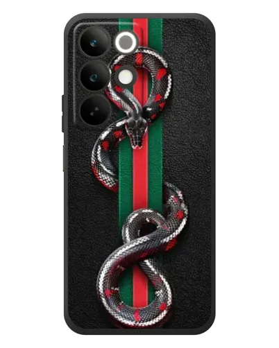 Чохол для Realme C85 з картинкою «Gucci — змія на смузі» Чохол для Realme C85 з картинкою «Gucci — змія на смузі»