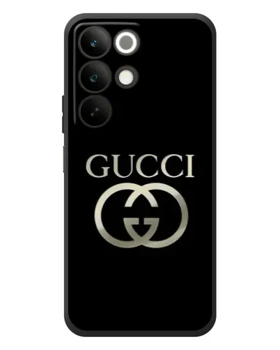 Чохол для Realme C85 з картинкою «Gucci — золото на чорному» Чохол для Realme C85 з картинкою «Gucci — золото на чорному»