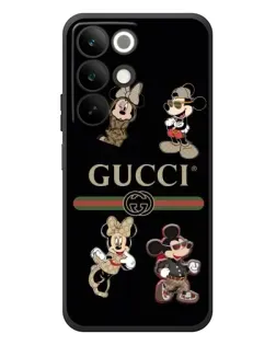 Чохол для Realme C85 з картинкою «Gucci — герої Disney та монограма»