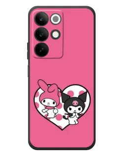 Чохол для Realme C85 з картинкою «Kuromi та My Melody» Чохол для Realme C85 з картинкою «Kuromi та My Melody»