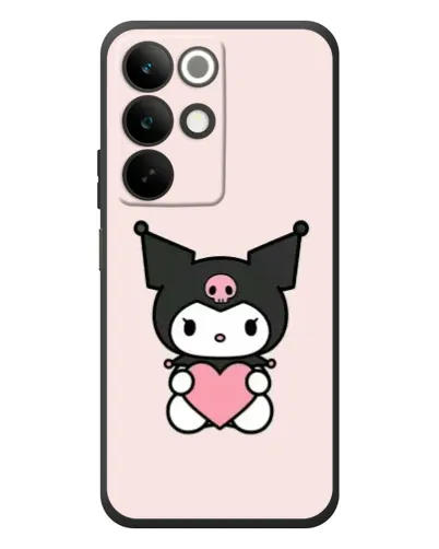 Чохол для Realme C85 з картинкою «Kuromi та серце»